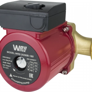 Циркуляционный насос Wellmix WRS 32/40 B (180 мм, корпус - латунь)